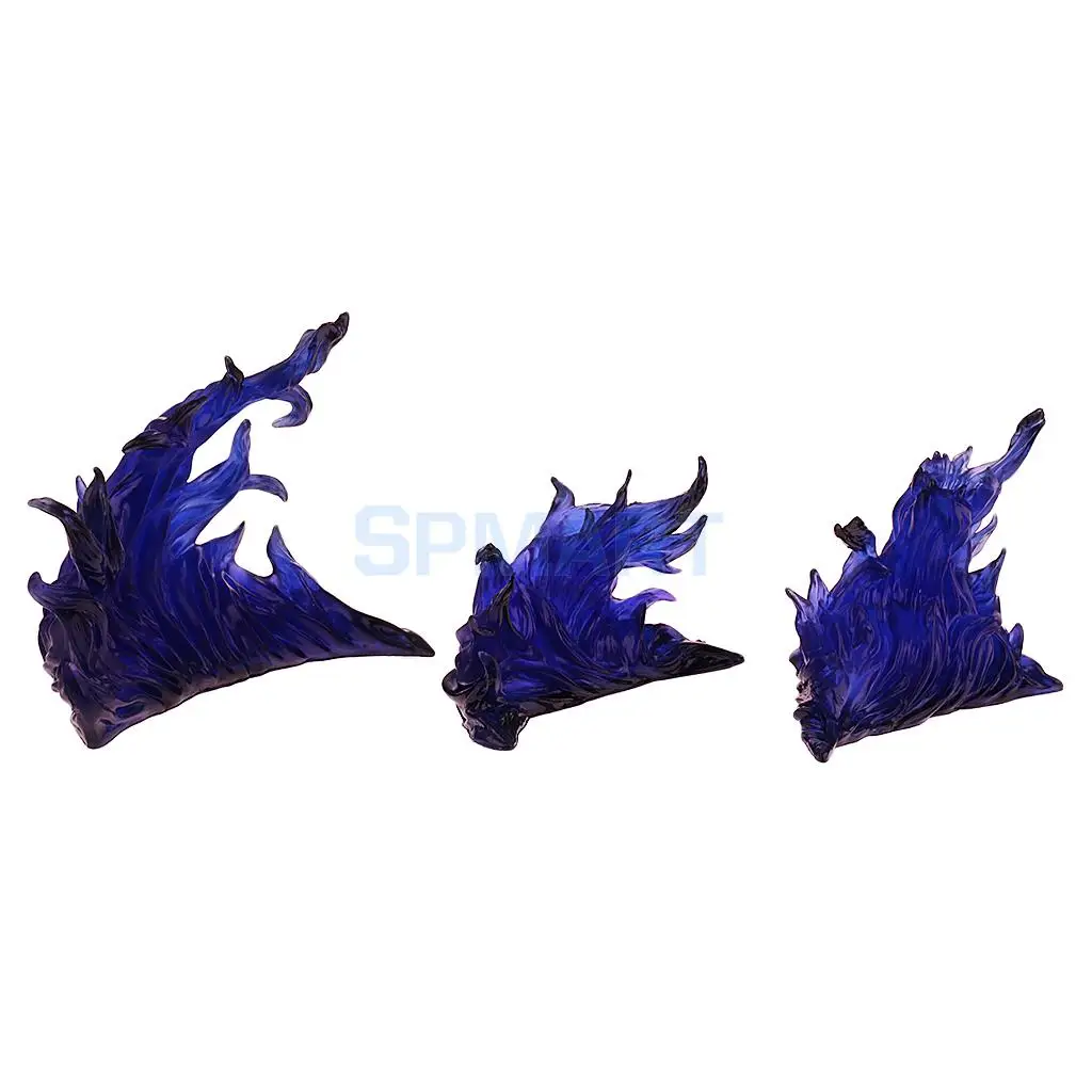 DIY Burning Flame Effect Action Figure Display Stand Support Holder for Gundam Bandai Saint Seiya