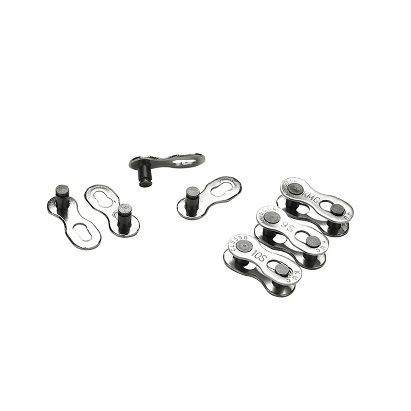 Top 2PCS/lot 6/7/8/9/10 Speed Speed Bike chain connector lock set MTB road bicycle Connector for Quick Master Link Joint Chain 1