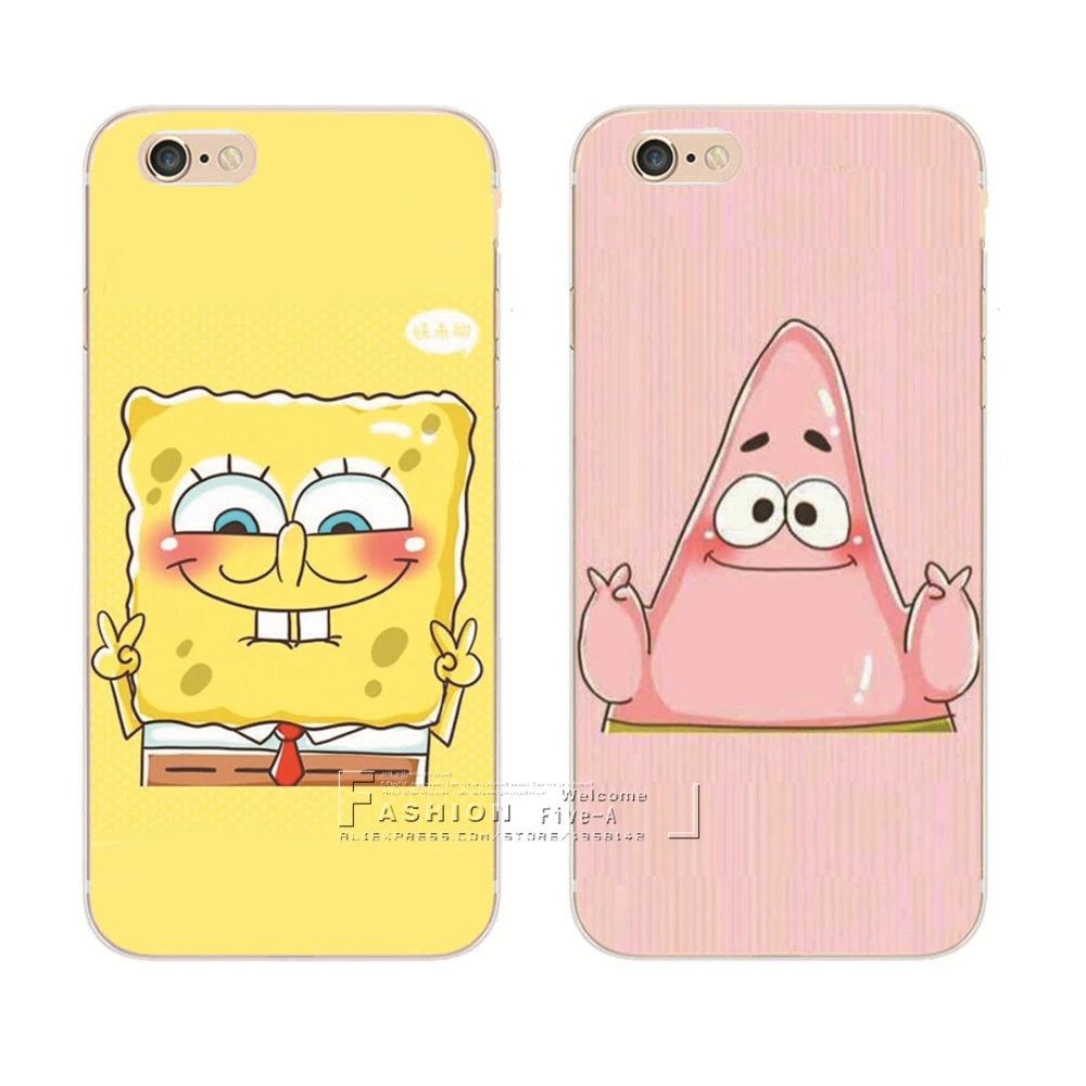 Best Friend SpongeBob Patrick Protective Phone Case Cover