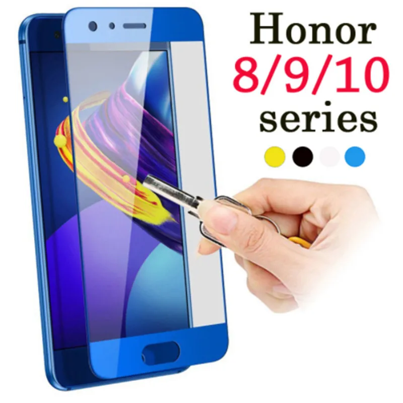 

Honor 9 lite protective glass film for honor 9 8 10 on the for huawei 8lite 9lite screen protector tempered glass full cover