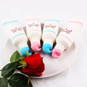 

New Arrival Lovely Toothpaste Shape Slow Rising Squeeze Healing Cartoon Stress Relieve Toy brand new and high quality Kid Toy