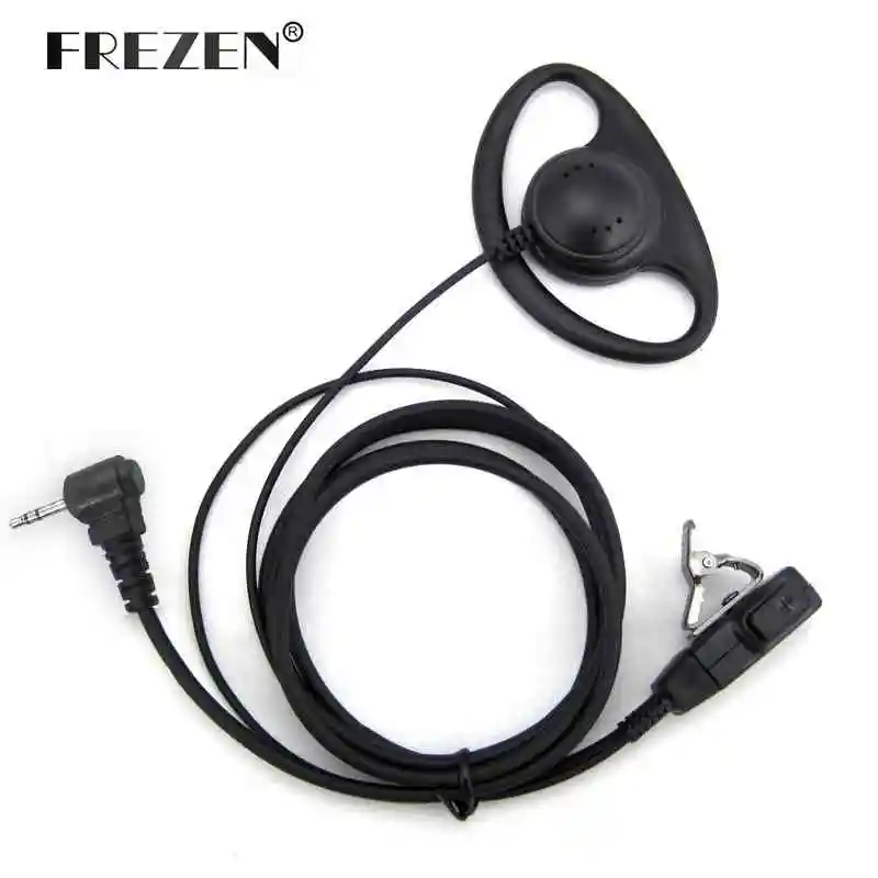 1 Pin FBI Earhook Earpiece D Type Headset PTT for Motorola Talkabout Portable Radio TLKR T3 T4 T60 T80 MR350R Walkie Talkie FR50 | Мобильные