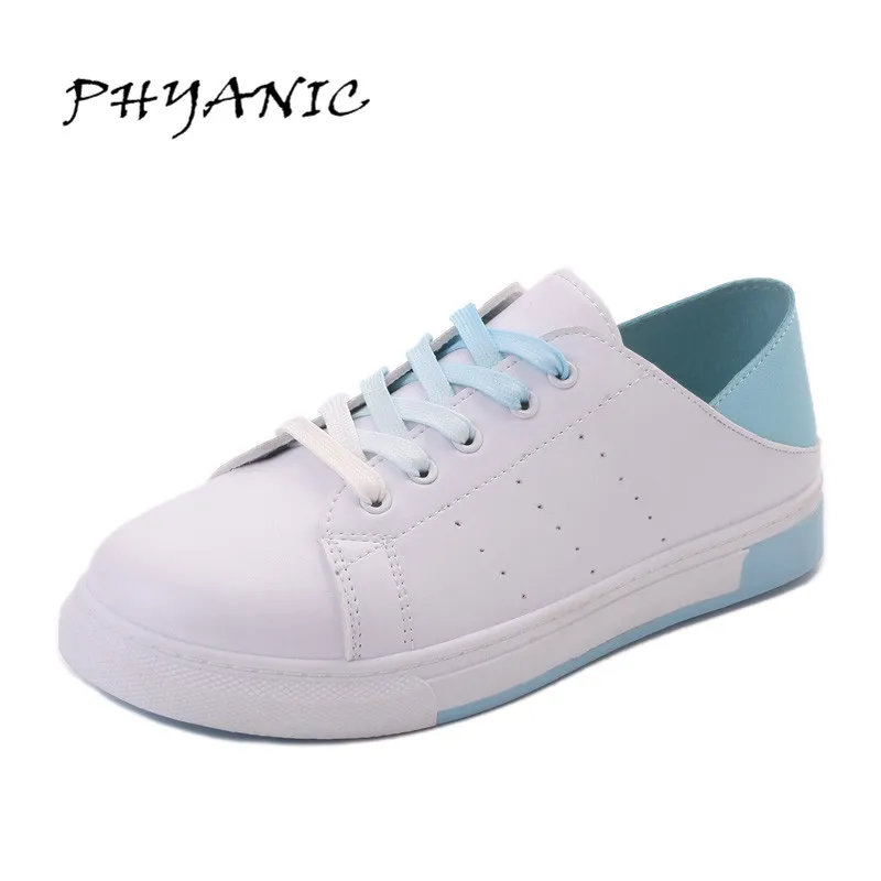 PHYANIC Fashion Women White Casual Shoes Female Soft Breathable Walking