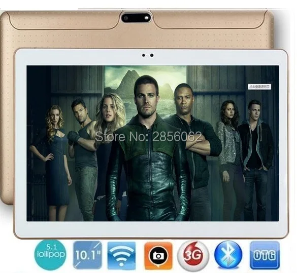 Tablet pc 10 inch Quad Core 3G WCDMA Phone Pad 1280 800 WiFi FM GPS Tablet