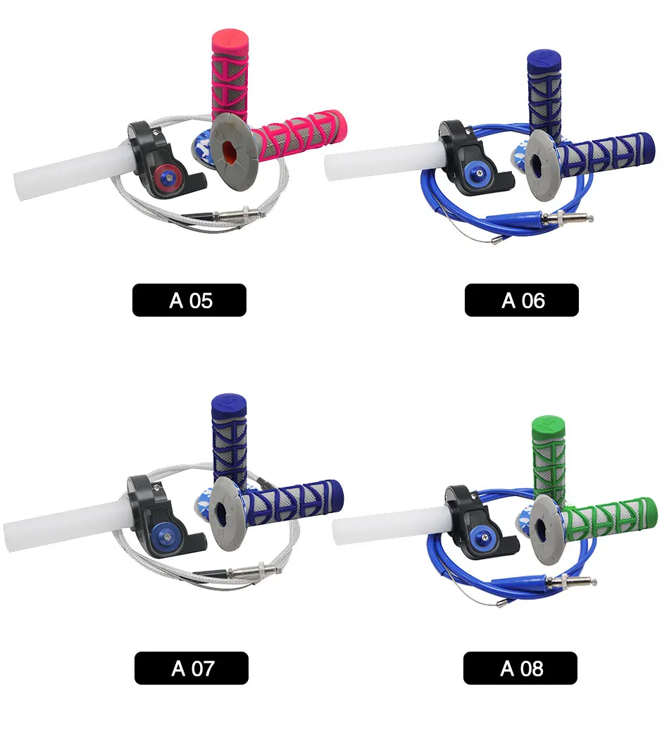 Alconstar-22mm мотоцикл быстрый поворот газа дроссельной заслонки оседают сцепление и дроссельной заслонки и Hnadle ручки для KAYO Apollo KTM ATV внедорожный