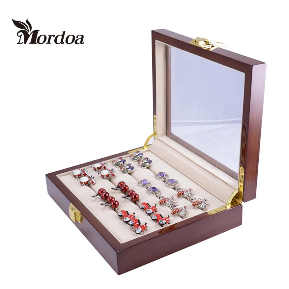 2016 Year New Top Grade Jewelry Display Casket Jewelry Organizer font b Earrings b font Ring