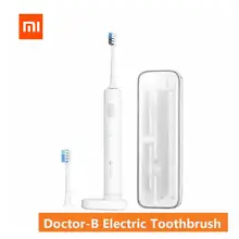 Xiaomi Doctor B электрическая зубная щетка звуковые волны умная щетка ультразвуковая отбеливающая Водонепроницаемая беспроводная зарядка дорожная коробка