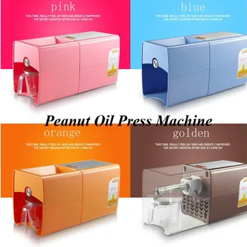 

Automatic Small Peanut Oil Press Machine 220V 200W Stainless Steel Brand New Oil/ Soybean Presser for Home Use