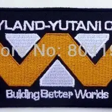 ALIEN ALIENS Weyland-Ютани "Лучшие миры" фильм вышитый логотип железа на заплатках гот, панк, рокабилли Заказная заплата