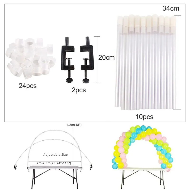 Большой Арка с воздушными шарами комплект колонке оконной рамы АРКА колонна-подставка База Рамка комплект DIY День рождения Свадебная вечеринка двери магазина украшения