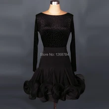 Новинка, осенний костюм для латинских танцев, костюм для взрослых, Румба/Самба/Ковбой/коррид/точно, костюм для латинских танцев для женщин