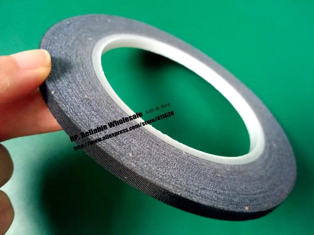 

1x 10mm*30M High Temperature Resistat Insulaion Anti-Flame Acetate Tape for Transformer Coil Wrapping LCD Screen Cable Fasten