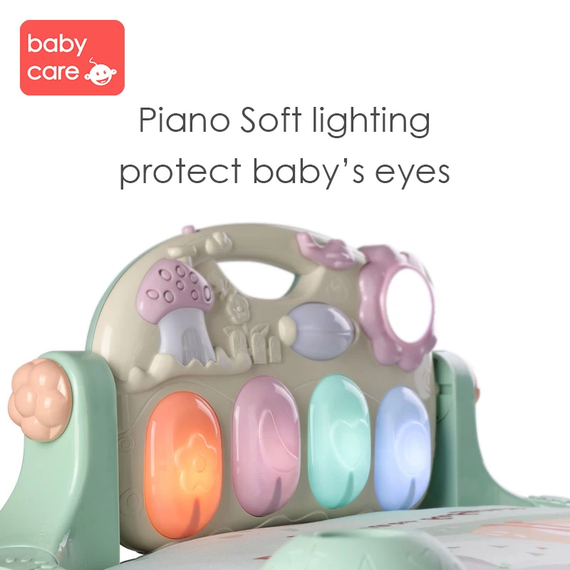 Infant Play Mat Baby Fitness Frame Foot Piano Kid Crawling Music Play Game Developing Pad Neonatal Babies Intellectual Music Toy