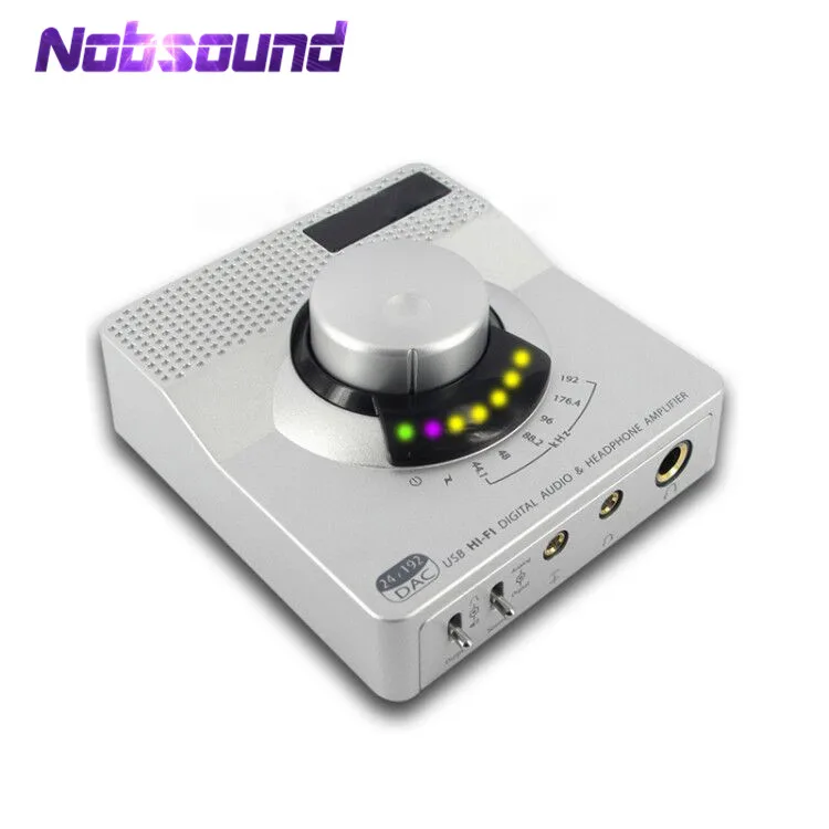 Nobsound мини HiFi 192 кГц 24bit асинхронный USB ЦАП цифровой аудио декодер усилители для