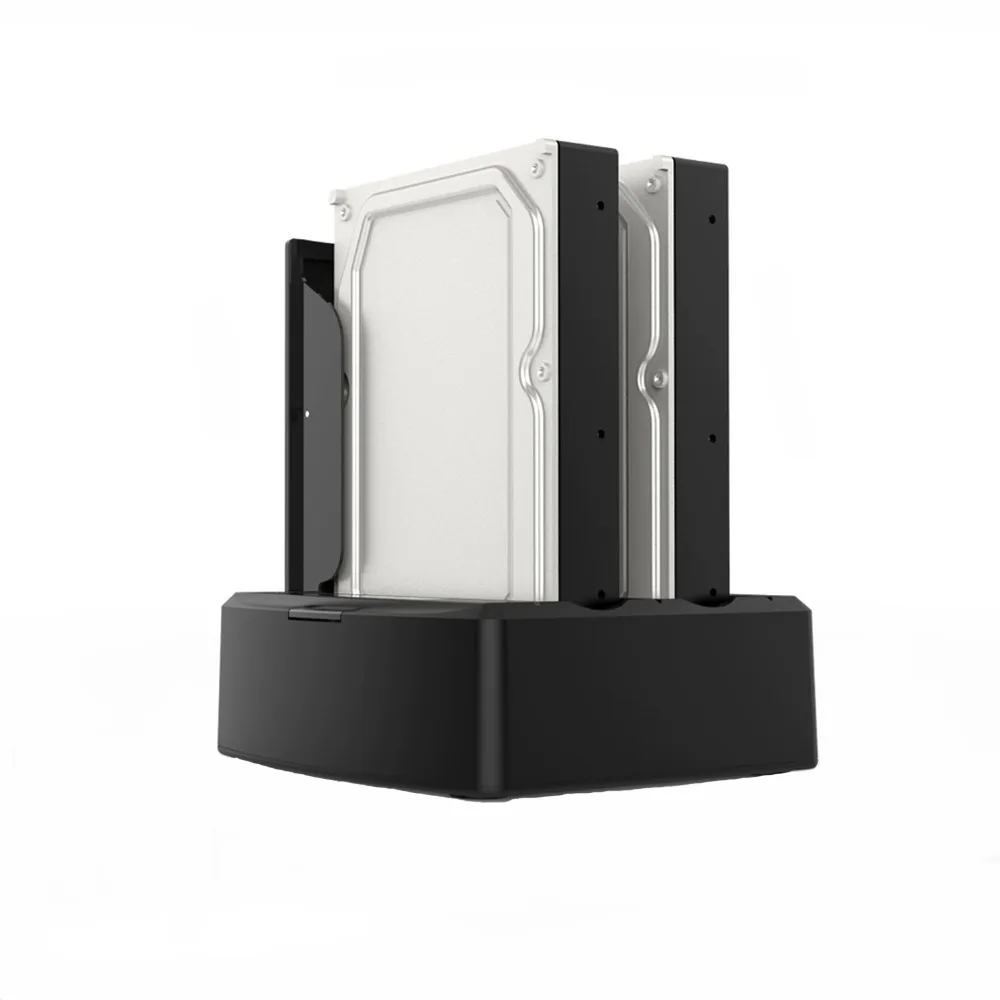 Sata II to USB3 0 dual bay 2 5 3 5 SSD HDD hard font b
