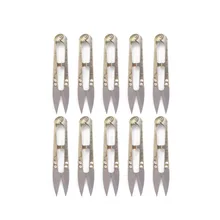 10 шт. Портативный нитеобрезатель вышивка инструмент ножницы Thrum мини-швейные ножницы