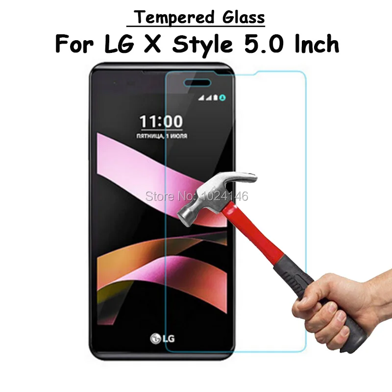 Для LG X Style K200 5 0 &quotпрозрачное закаленное стекло Защита для экрана ультратонкая