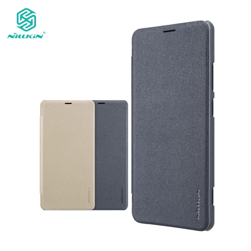 

Huawei Honor Note 10 Case Honor Note 10 Flip Case Nillkin Sparkle Series Hard Plastic PU Cover