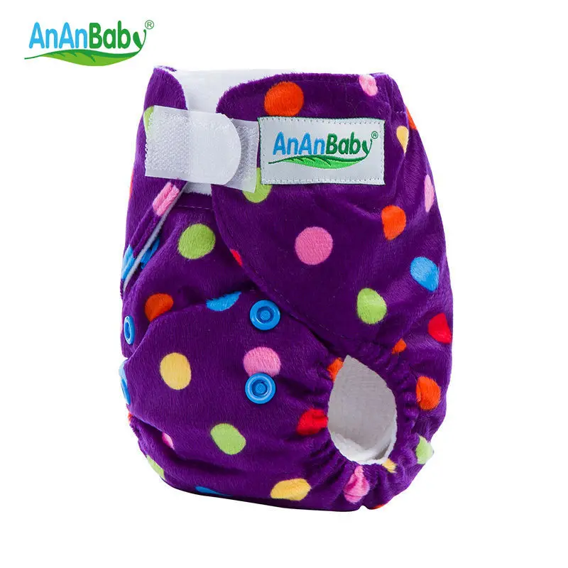 Ananbaby Hot Sell Newborn Cloth Diapers Waterproof Washable 0 3M Cloth