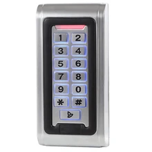 Best Offers Id Waterproof Ip68 Metal Case Stand-Alone Access Control Keypad With Wiegand 26 Bit Interface For 125Khz Rfid Card            #8