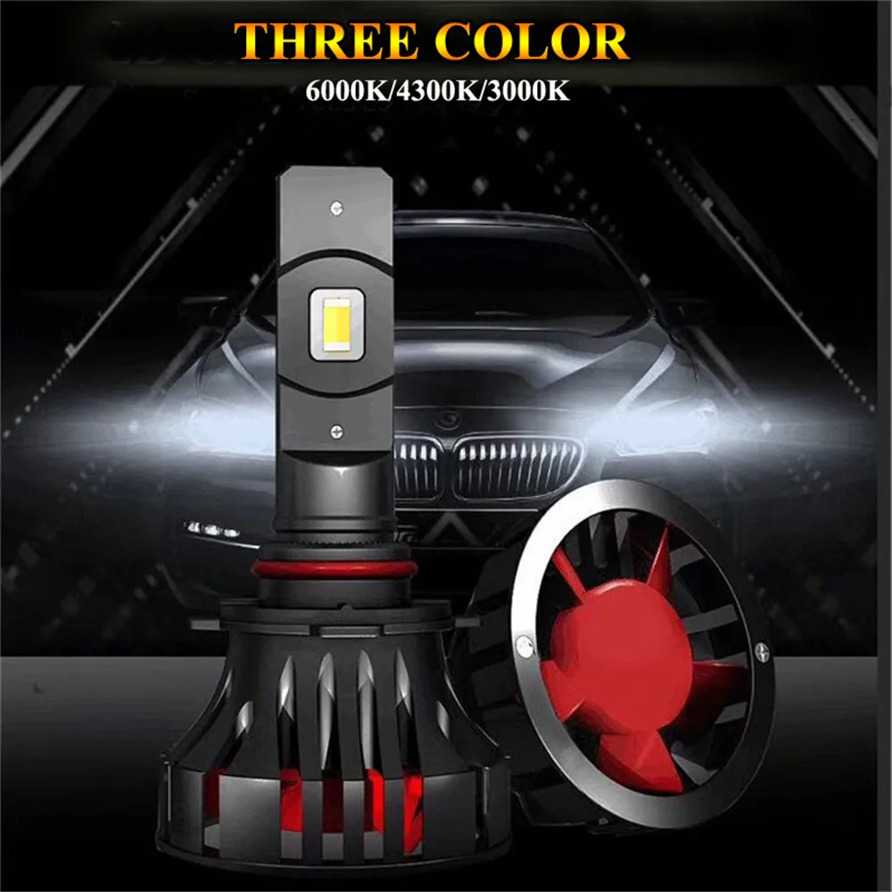 Автомобильная светодиодная лампа YOTONLIGHT 9006 Hb4 двухцветная СВЕТОДИОДНАЯ H11 H7 H4 H1 9005
