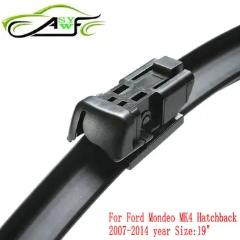 

Car Rear wiper blades for Mondeo MK4 Hatchback (2007-2014) 19" Soft Rubber WindShield Wiper Blade 1 pcs deflector window