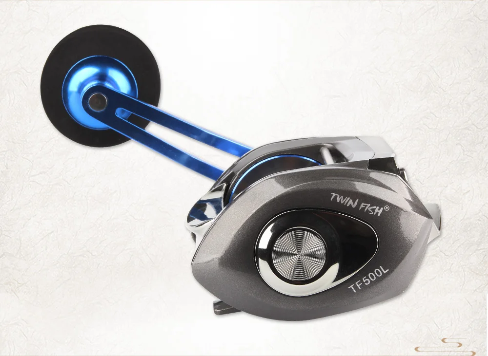 RoseWood 10KG Drag Saltwater Baitcasting Fishing Reel 7.01 12+1 Bearings, LeftRight Metal Series Baitcast Reels Carretes Pesca  (7)