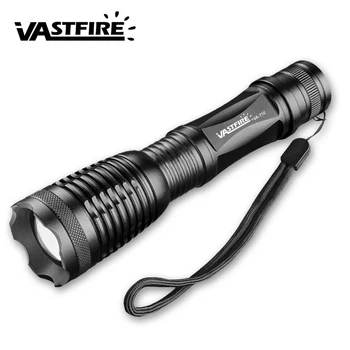 

5 Mode Tactical Flashlight 800lm T6 LED Zoomable Flashlight Torch Light 18650/AAA Lamp Hunt light