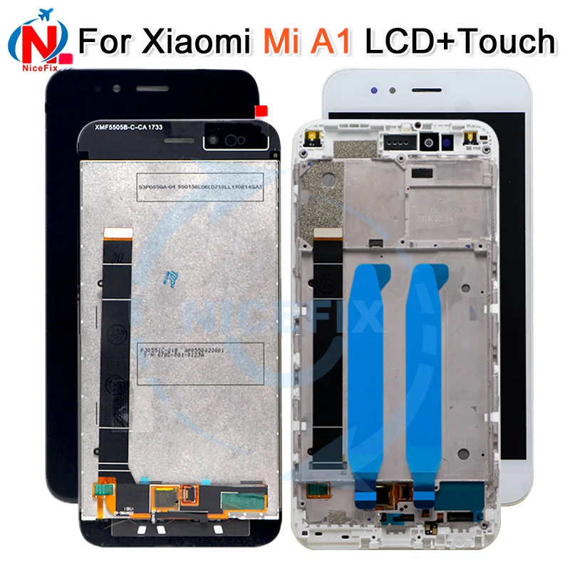 

Xiaomi Mi A1 LCD Display MIA1 Mi5X Mi 5X lcd Touch Screen Digitizer with Frame Replacement Parts For Xiaomi Mi A1 LCD