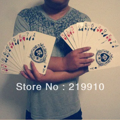 

Free shipping Expanded Multiply Cards Magic Tricks