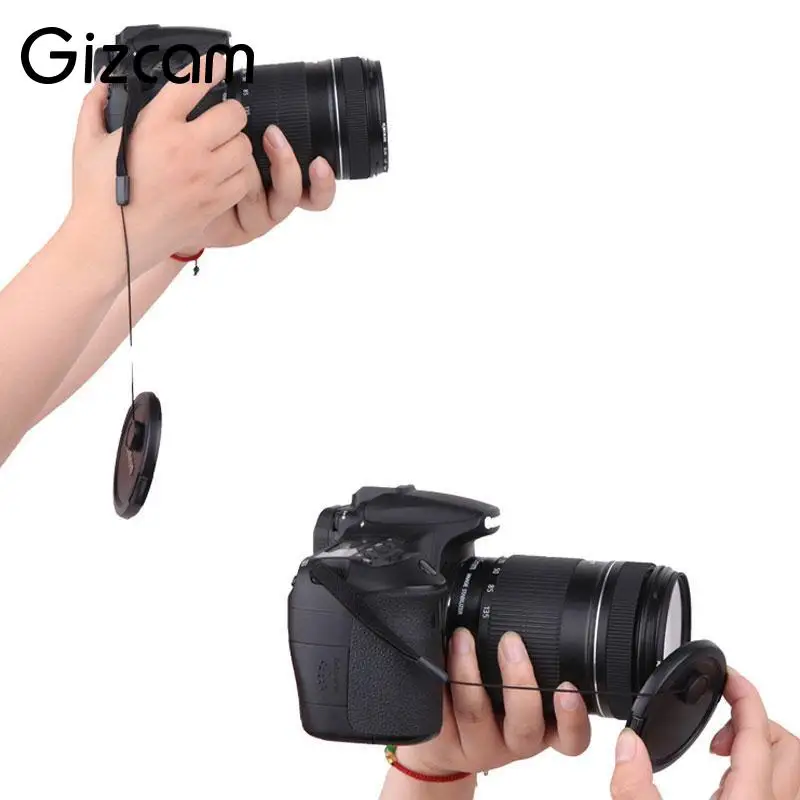Giscam 5pcs/set for DSLR Camera Lens Cap Rope Anti lost Keeper Holder