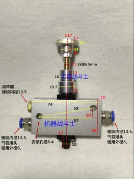 

Pneumatic Interlock Valve for Metal Aluminum Alloy Shell of Euro Standard Tanker Fittings