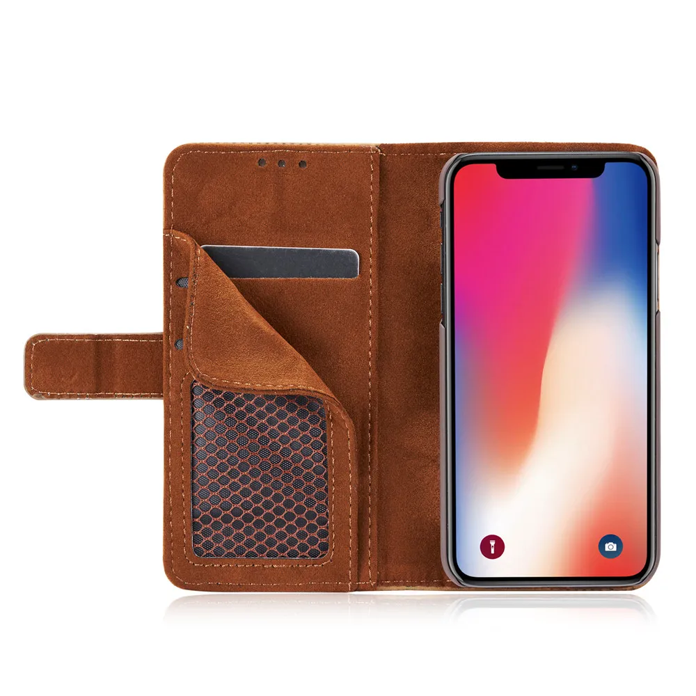 Ретро Флип альбом бумажник карта кожаный чехол для iPhone X XS MAX XR 8 7 6 6S Plus 5 5S SE