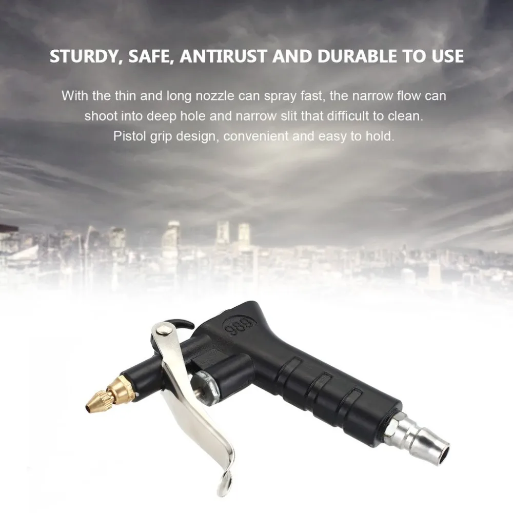 

Multi-purpose Air Compressor Duster Air Blow Gun Copper Nozzle Spray Gun Handle Air Duster Cleaning Handy Tool Cleaning Tool for