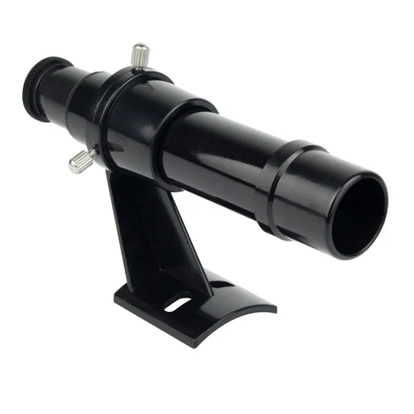Лучшая цена 5x24 Finderscope с кронштейном пластиковый набор аксессуаров для астрономии телескоп Профессиональный W2077