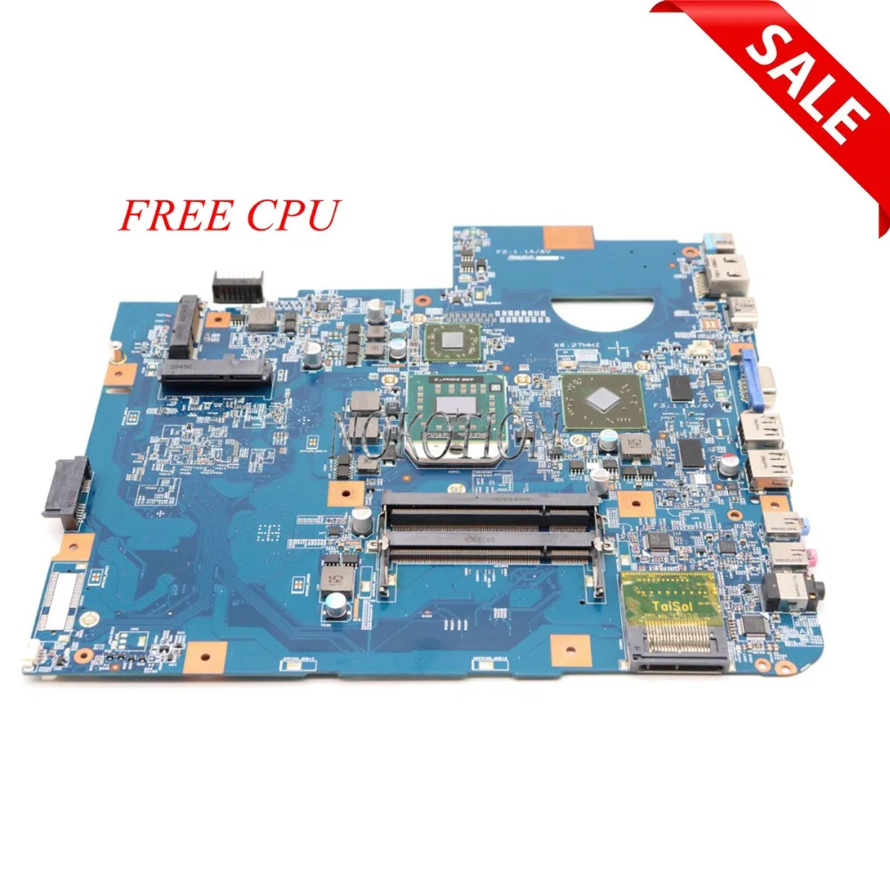 

NOKOTION NBJV50-TR MB 48.4FN01.011 For Acer asipre 5542 5542G Laptop Motherboard MBPHP01001 MB.PHP01.001 HD4500 DDR2 Free CPU