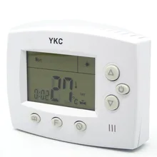 Цифровой на батарейках Программируемый Термостат газовый настенный нагреватель