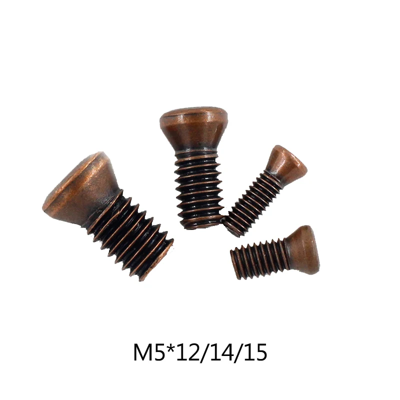 50 шт. m5 * 12 14 15 вставной винт torx для замены карбида вставки токарный инструмент
