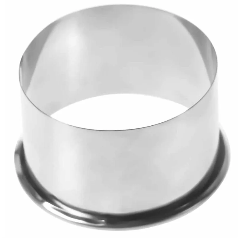 3PCS 403 Stainless Steel Dumpling Mold Round Biscuit Product Selling Point Kitchen Accessories Silver Round Molds 40MR0402