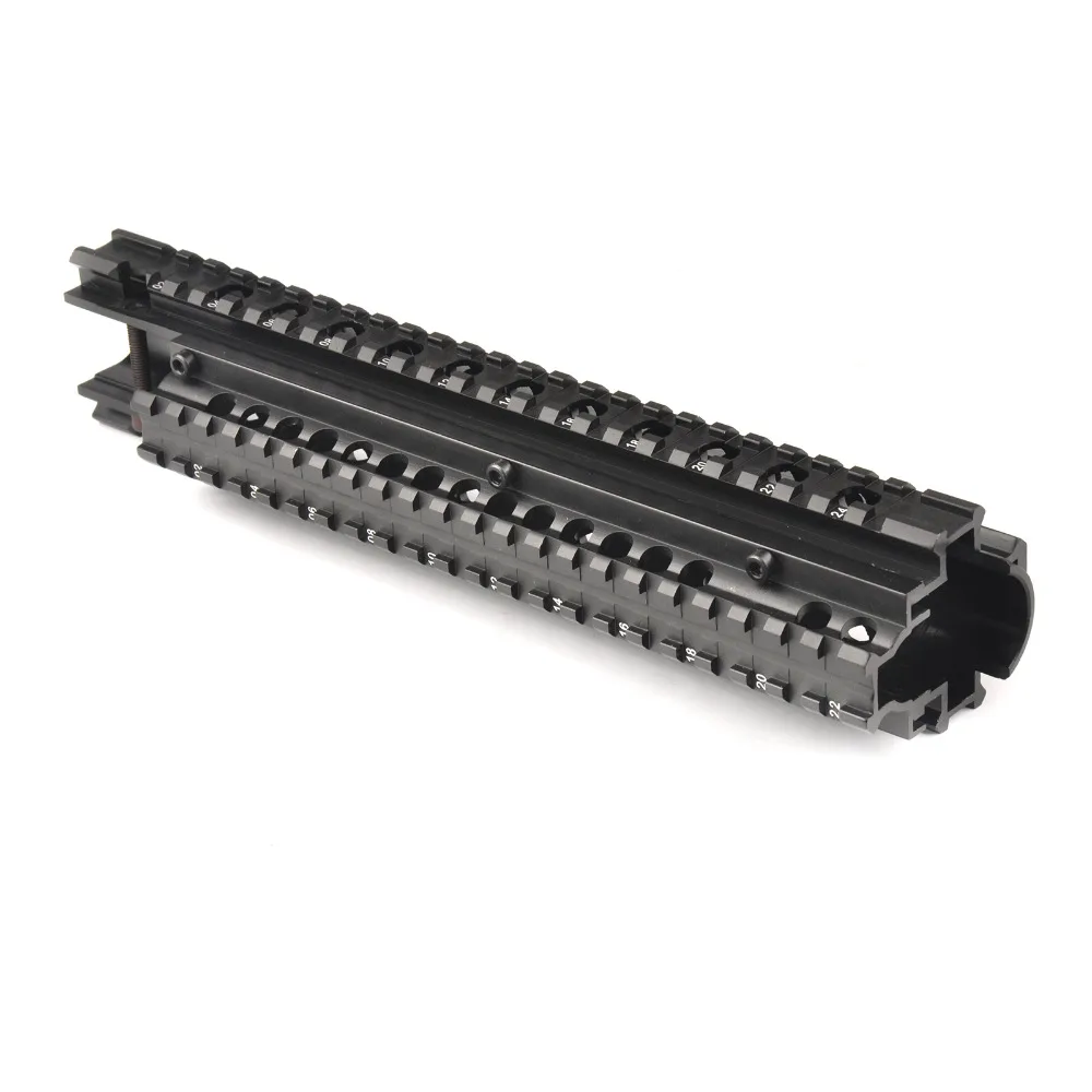 Новый тактический FN FAL Quad Rail Монтажная система Пикатинни Handguard алюминий L1A1 Охота стрельба