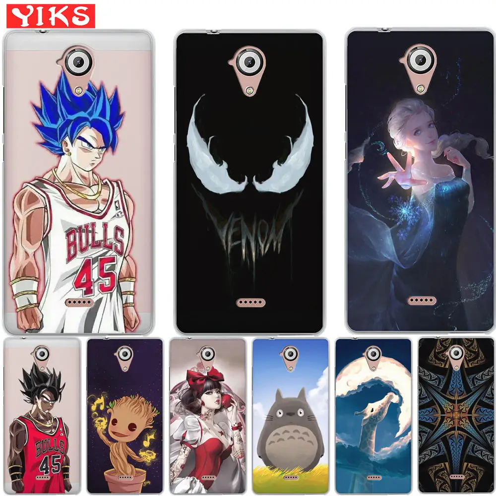 

For Wiko Lenny 3 Case luxury Dragon Ball Venom Princess Pattern Soft Case for Wiko U Feel Lite silicone case cover Coque Etui