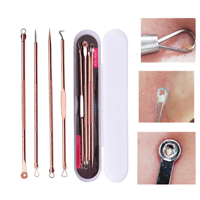 Buy 4Pcs/set Acne Needle Set blackhead comedone acne