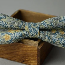 Желтый Цветочный узкий с галстуком-бабочкой, цветочный галстук для мужчин, бабочка для мужчин, узкая бабочка, Свадебный галстук-бабочка