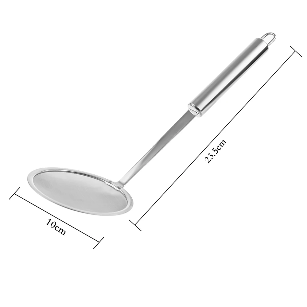 Горячий горшок из нержавеющей стали ложка с длинной ручкой масляный фильтр Совок скиммер половник-дуршлаг сетка сито для приготовления пищи инструменты