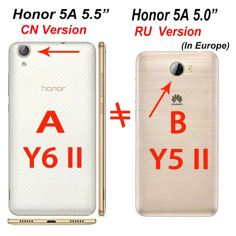 Мягкий силиконовый чехол из ТПУ с зеркальным покрытием для Huawei Y5 II 2 Y3II Y6II Compact Honor