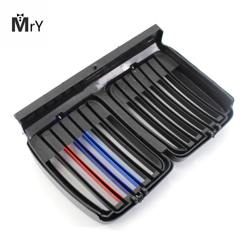 

Black New 51131884350 grille center for BMW 3 E30 1982->1991 Carbon Fiber Front Center Bumper Grille 4 DOORS
