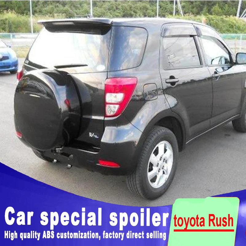 Спойлер для toyota Rush 2007 2008 2009 2010 2011 2012 2013 высококачественный праймер из АБС пластика