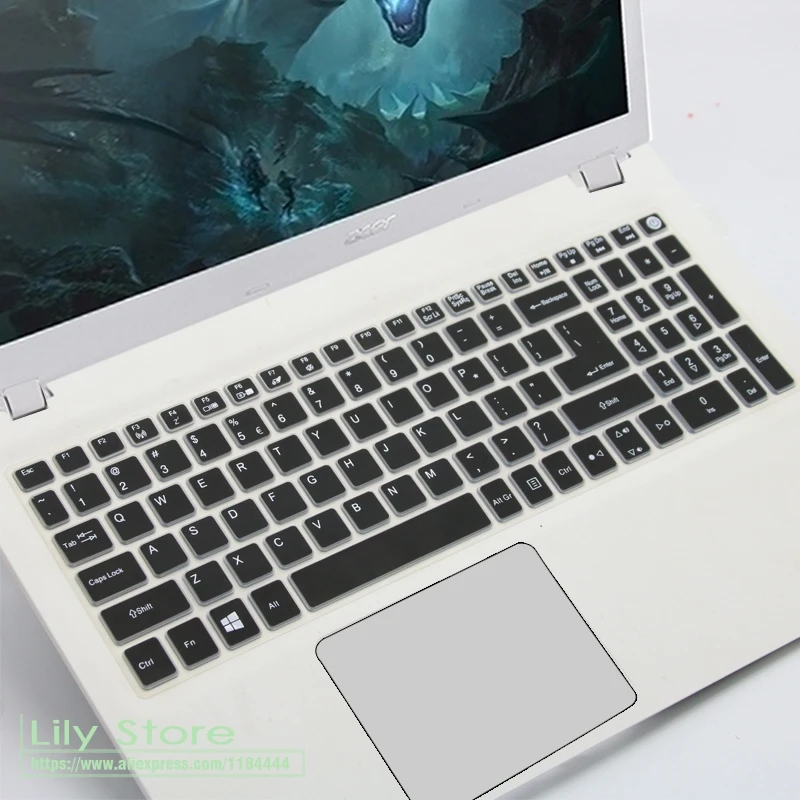 Силиконовый чехол для клавиатуры Acer Aspire Vn7-792G F15 F5-571/Aspire 3 A315 / 7 A715 17 дюймов |