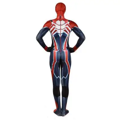 PS4 скоростной костюм Человека паука спандекс зентай игры Spidey Косплей Хэллоуин