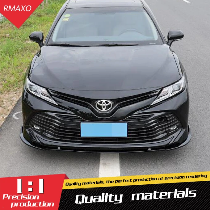 Для Camry обвес спойлер- для TOYOTA Camry ABS задний спойлер передний бампер диффузор защитные бамперы